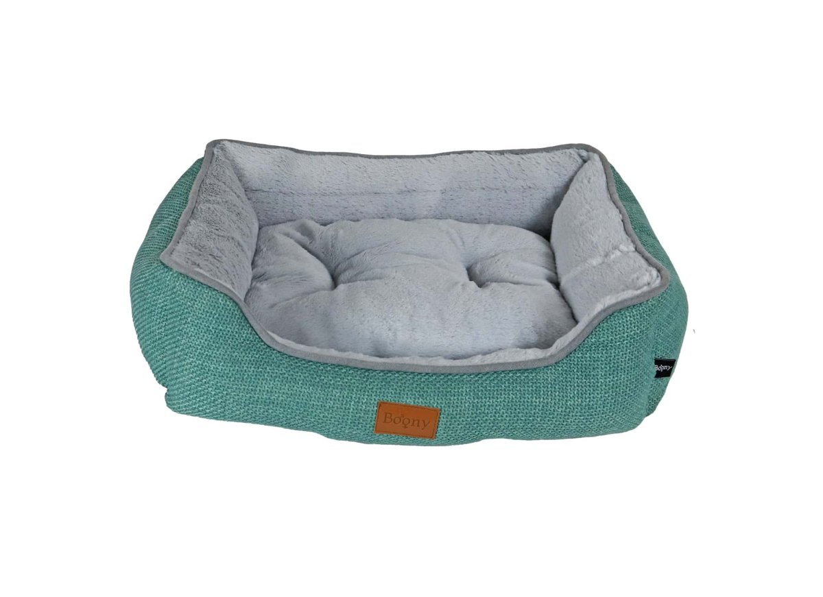Kussen Divan linnenlook Pastel Groen - Afbeelding 2