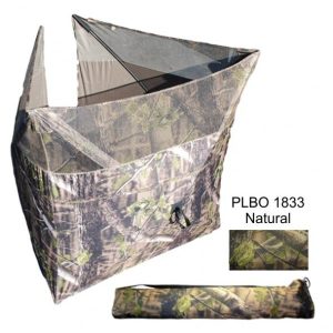 Camouflagehut natural groen 125x125cm snel opzetbaar